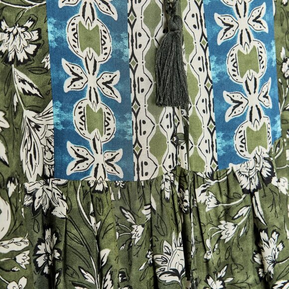 Zara PRINTED MIDI DRESS - Picture 5 of 8